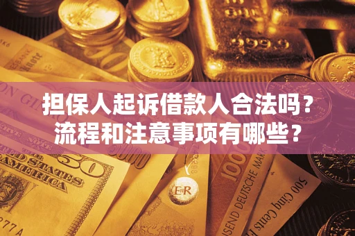 济南担保人起诉借款人合法吗？流程和注意事项有哪些？