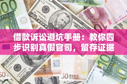 济南借款诉讼避坑手册：教你四步识别真假官司，留存证据不踩雷