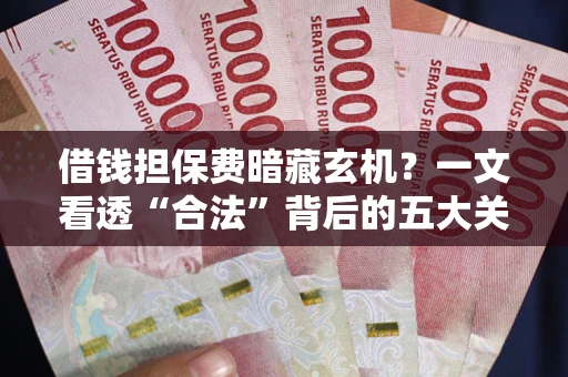 济南借钱担保费暗藏玄机？一文看透“合法”背后的五大关键陷阱
