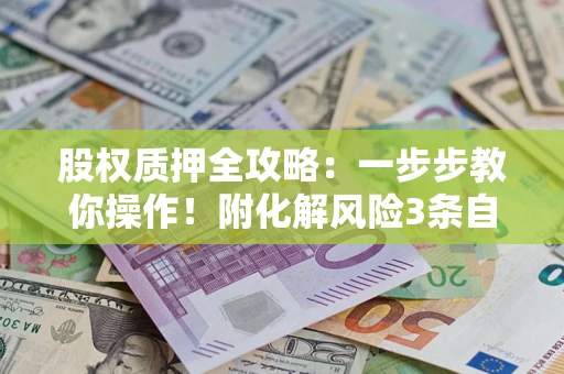 济南股权质押全攻略：一步步教你操作！附化解风险3条自救法则