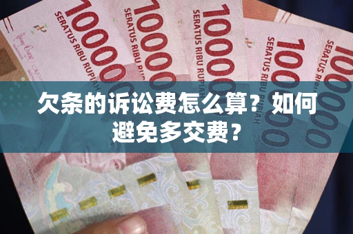 济南欠条的诉讼费怎么算？如何避免多交费？
