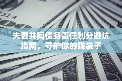 济南夫妻共同债务责任划分避坑指南，守护你的钱袋子