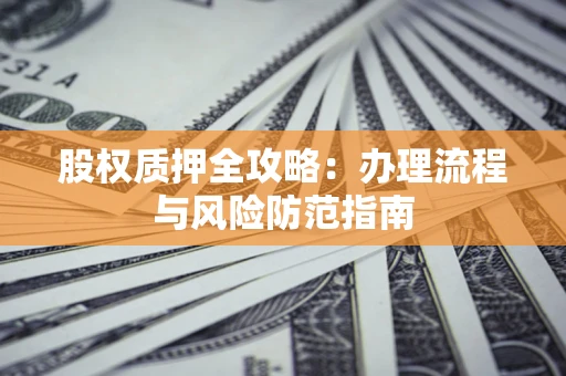 济南股权质押全攻略：办理流程与风险防范指南